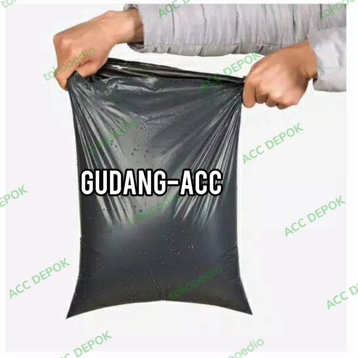 

Kantong Plastik Packing / Amplop Online Shop Ukuran 35X50 Warna Hitam New