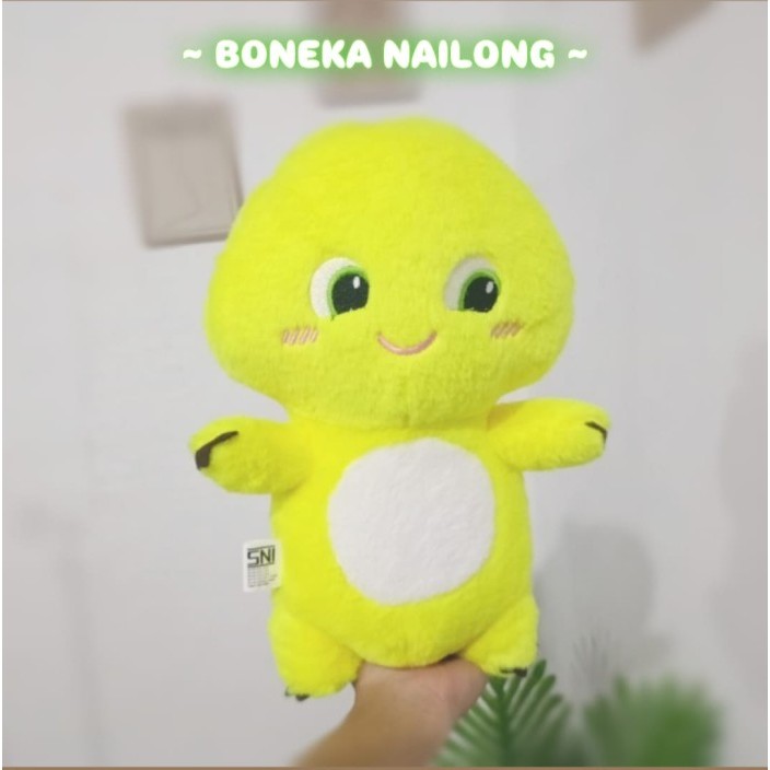 *#*#*#*#] BONEKA KECIL NAILONG DINO KUNING GEMOY LUCU - BONEKA ANIMAL KARAKTER DINO KUNING