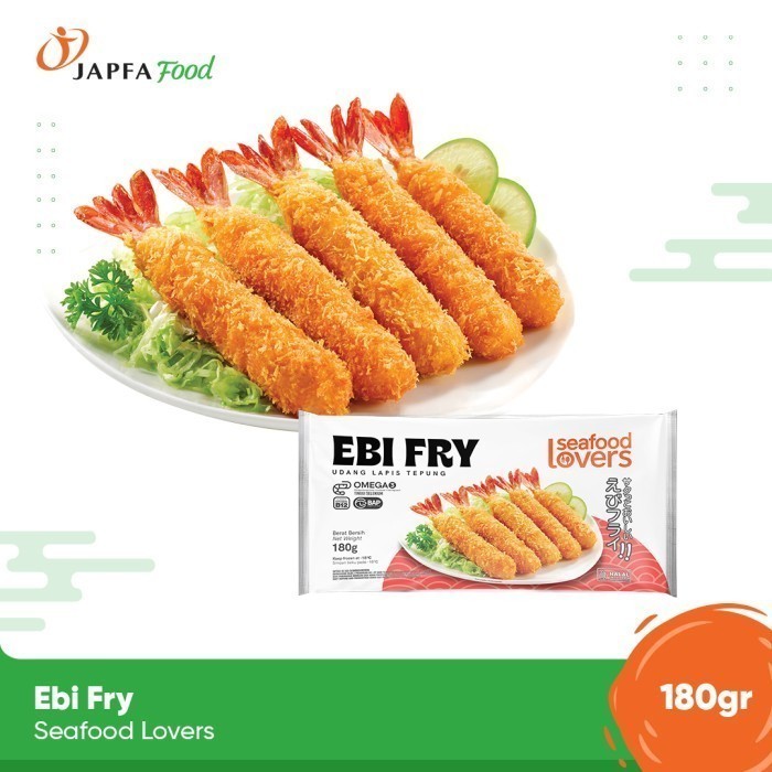 

Seafood Lovers Ebi Fry / Udang Lapis Tepung / Ebi Furai 180gr