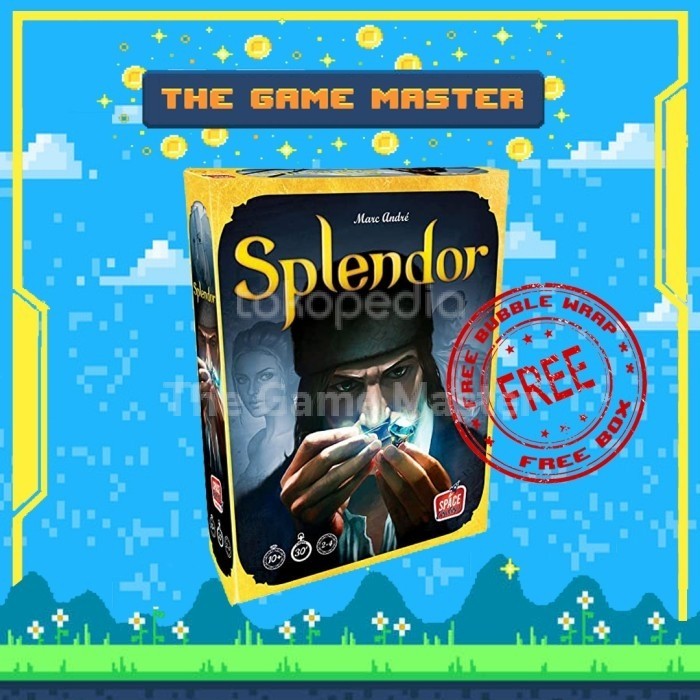 

TERBATAS SPLENDOR Board Game ENGLISH VERSION, CHIPS TEBAL (BUKAN KERTAS KARTON)