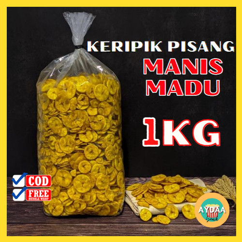 

LIMITED EDITION KERIPIK KRIPIK PISANG MANIS MADU 1KG KILOAN PISANG LAMPUNG ENAK