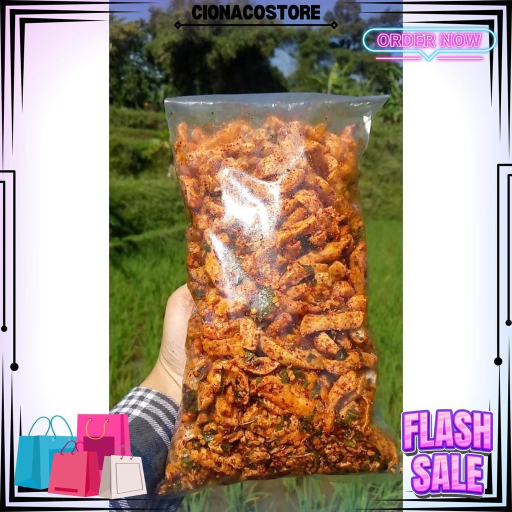 

Basreng Pedas Daun Jeruk 500 Gram / Basreng Pedas / Basreng Viral / Basreng Bumbu Melimpah / Basreng Kriuk / Basreng 1Kg /500 Gram/250 Gram/Basreng Kering/ Basreng Ori Daun Jeruk / Basreng/ Makanan Pedas/ Cemilan / Snack / Bakso Goreng / Jajanan Viral D