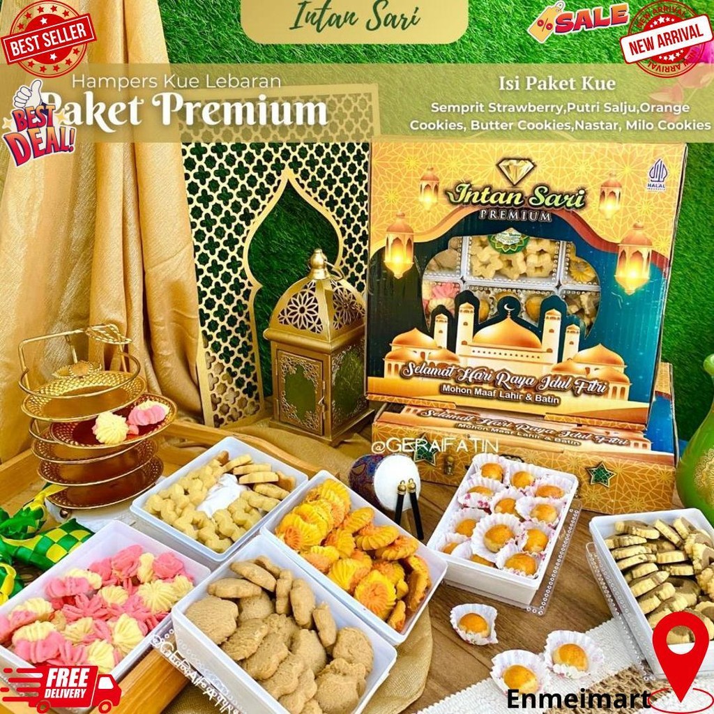 

Terlaris!! Kue Kering Bellarosa Paket Berkah Lebaran 2025 ( Berat 1Kilo ) D Best Seller