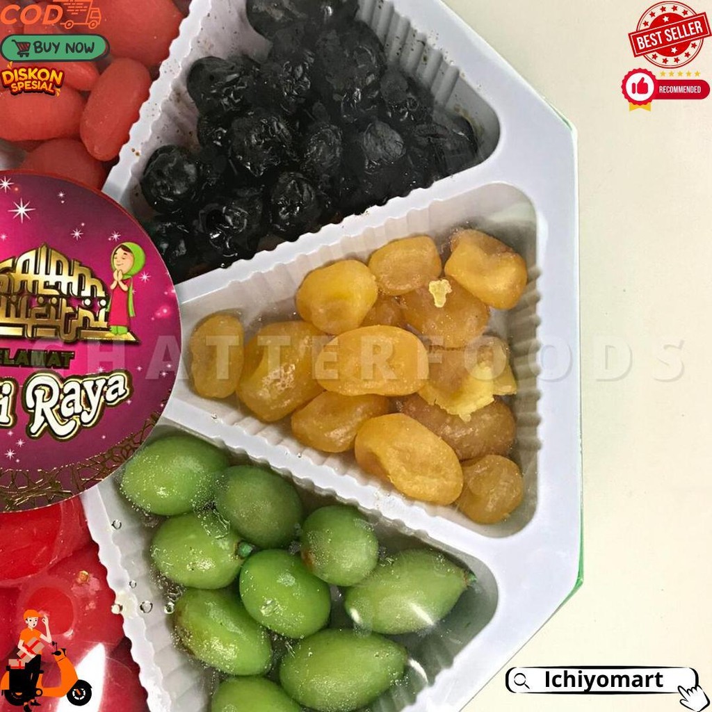 

Manisan Buah Kotak Aneka 8 Rasa/ Cemilan Edisi Lebaran Idulfitri Ramadhan Sale
