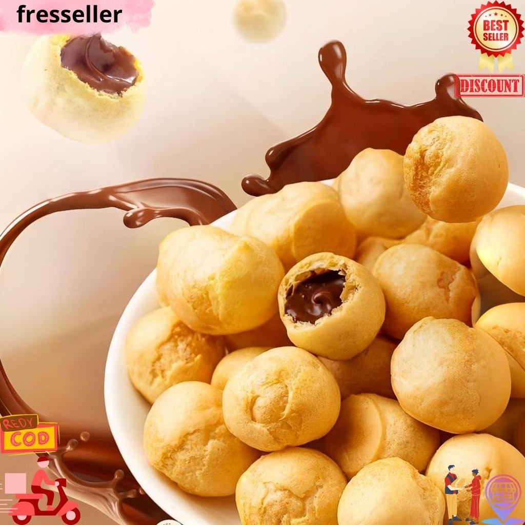 

Cod Soes Coklat Cokelat/Strawberry/ 500G/1Kg /Update Kemasanterbaru / Merekbaru/Malona/ Mix Rasa/Halal Kue Sus Kering Isi Soes Coklat Lumer 1 Kgr Enak Murah Cemilan Keluarga, Cocok Untuk Dewasa Dan Anak-Anak Chocolate Food Makanan Snack Manis D Best