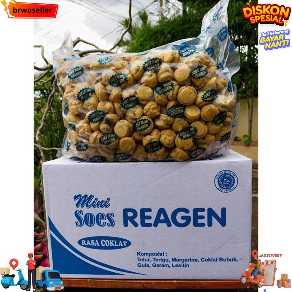 

Soes Coklat Reagen 500Gram D Promo 3.3