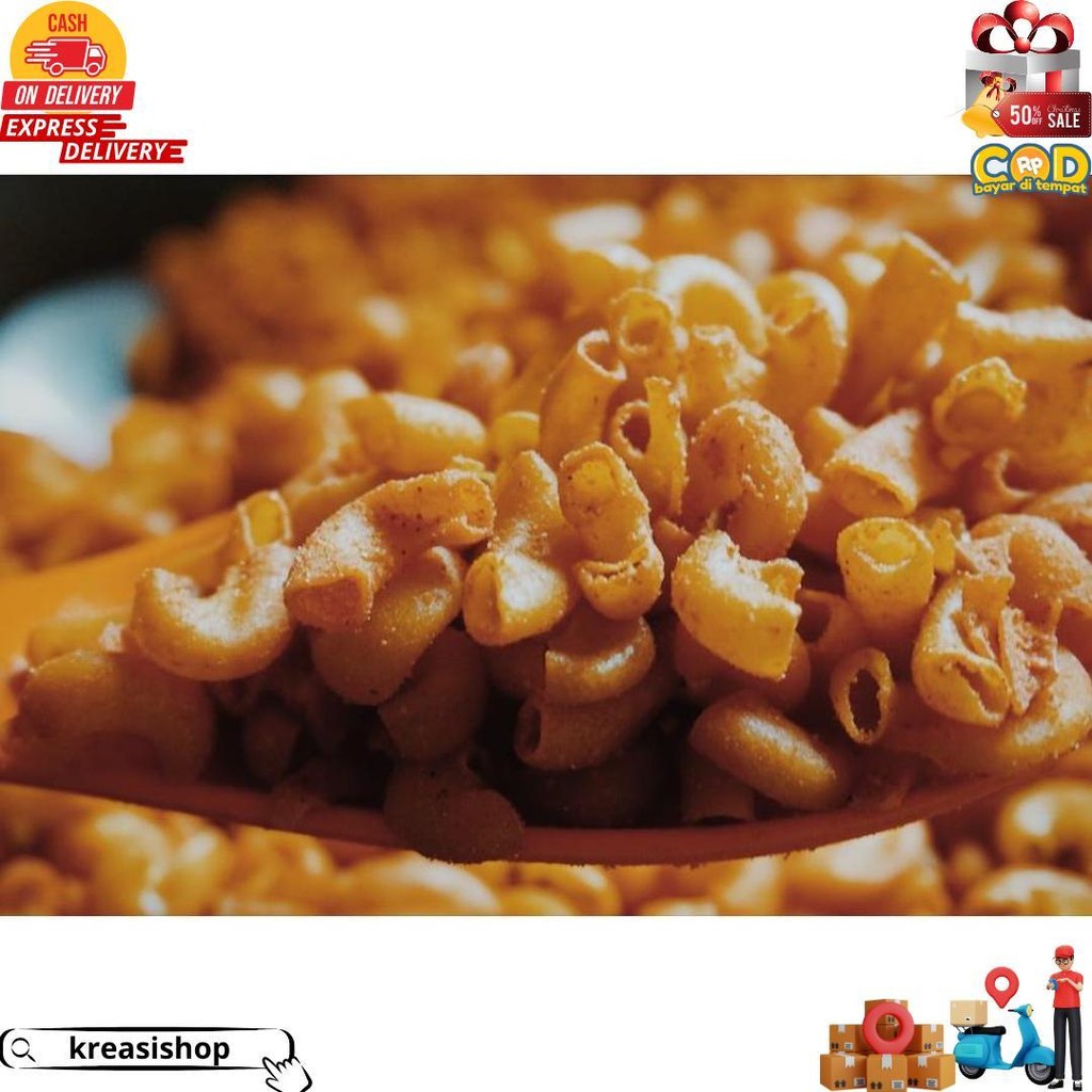 

(Termurah) 1Kg Makaroni Khas Tasikmalaya By Ratu Kriuk D Promo Puncak