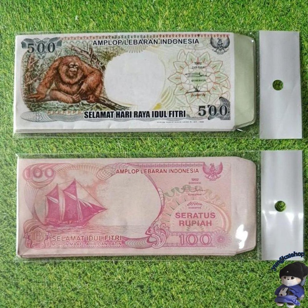 

Isi 10 (Seri Uang Jadul) Amplop Lebaran Glossy Dan Tebal. Ukuran Uang Tidak Dilipat Promo