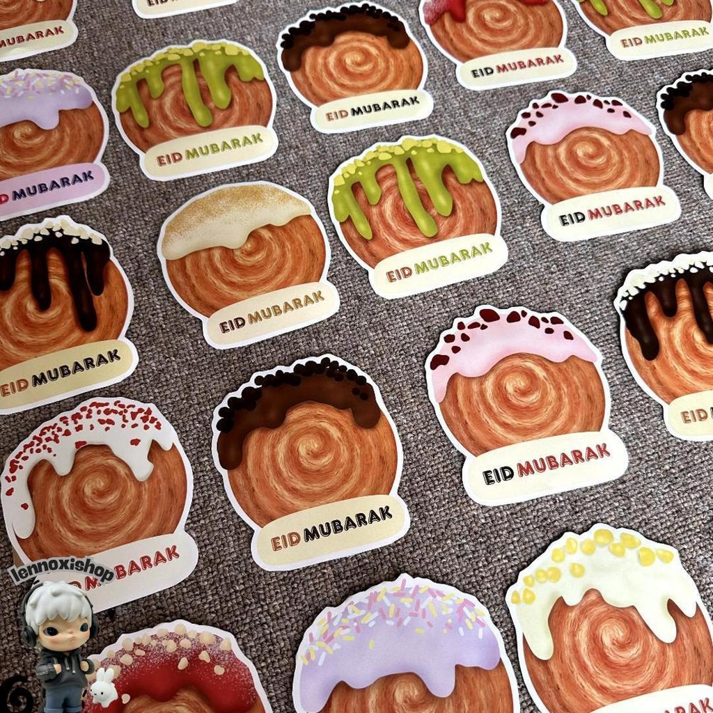 

Isi 12Pcs Amplop Lebaran 3D Cromboloni Viral Series Cake 2025/Angpao Thr Unik/Amplop Idul Fitri 2025 Cod