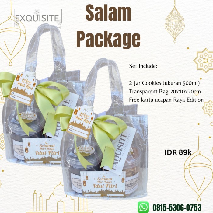 

New! Hampers Idul Fitri Parcel Lebaran Kue Cookies Ready Stock Lebaran