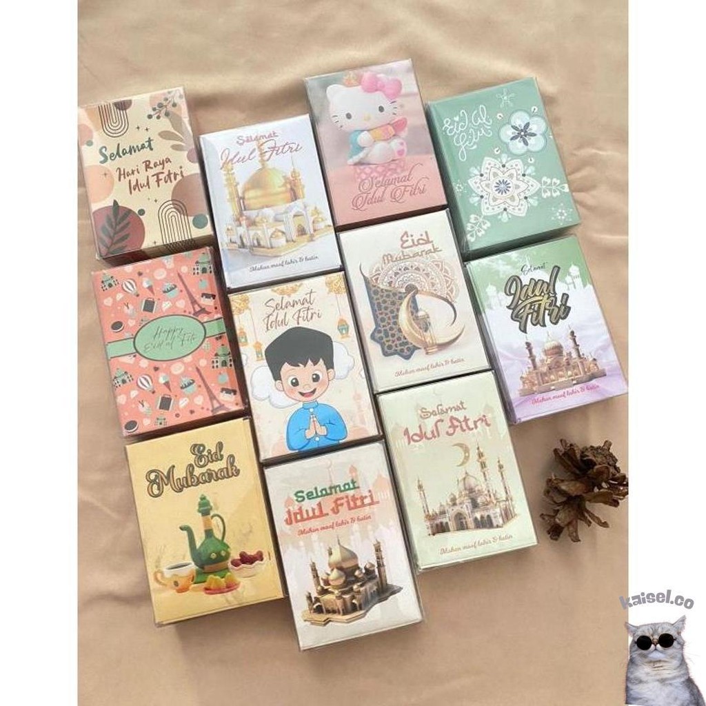 

Amplop Lebaran 50Pcs Motif Lucu Kemasan Mika Diskon
