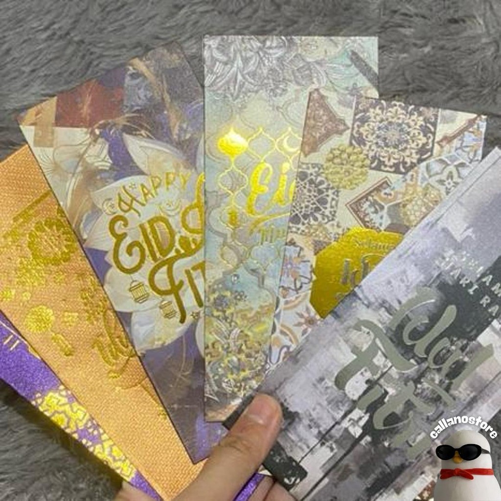 

Amplop Lebaran 2025 Platinum 10Pcs | Amplop Platinum | Amplop Unik | Amplop Lebaran Promo
