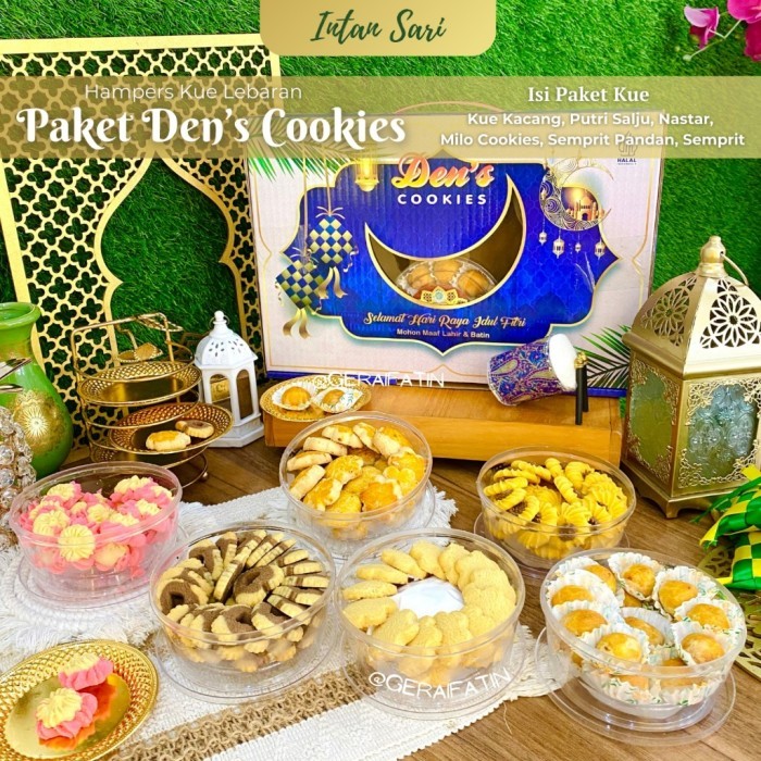 

New! PAKET OVINA KUE KERING CELLO ISI 6 TLES PARSEL LEBARAN HAMPERS IDUL FITRI 2025 Terlaris. Lebaran
