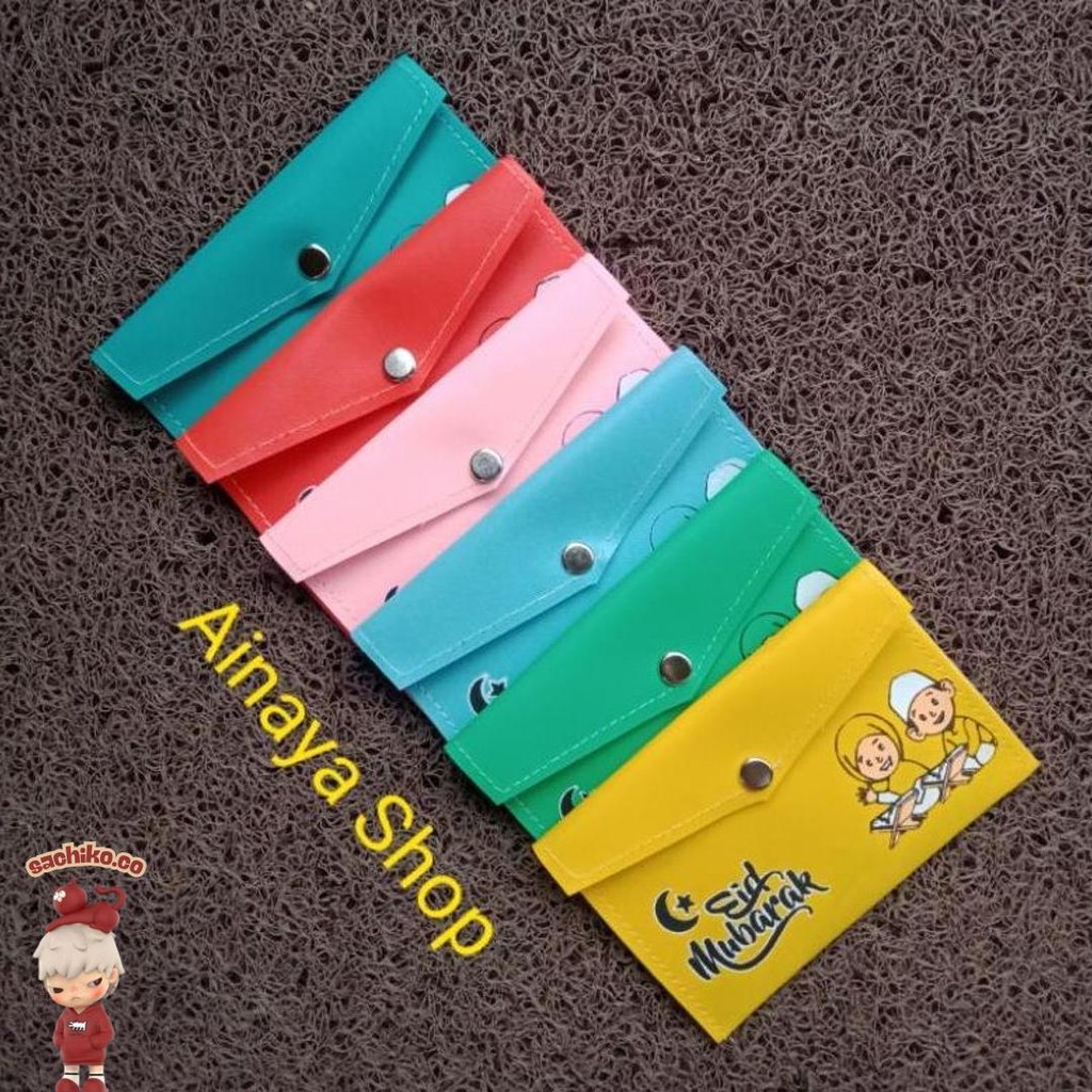 

(12Pcs) Dompet Amplop Lebaran /Angpao Lebaran Ukuran Medium Murah