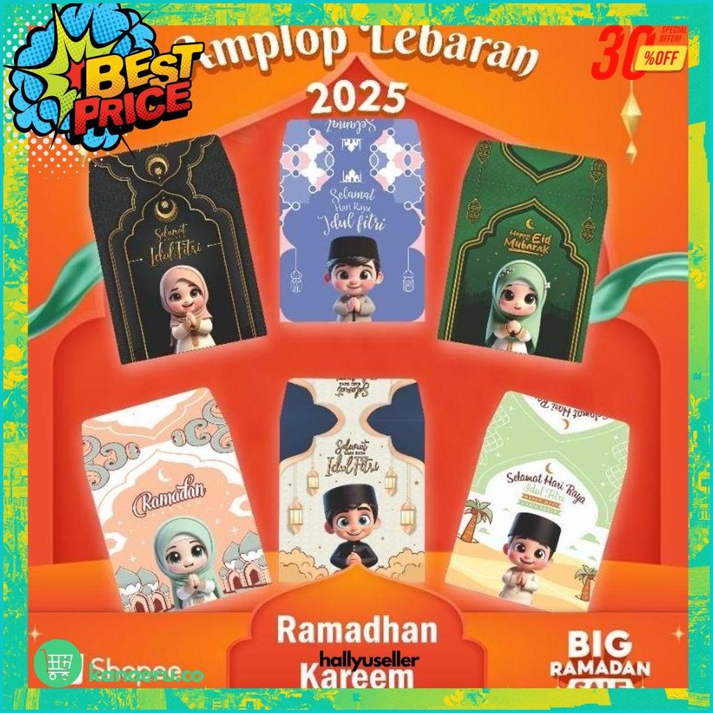 

Terbaru Amplop Thr Lebaran Idul Fitri 1 Pack Isi 20 Pcs Amplop Lebaran Murah Amplop Lebaran Kecil Kilat