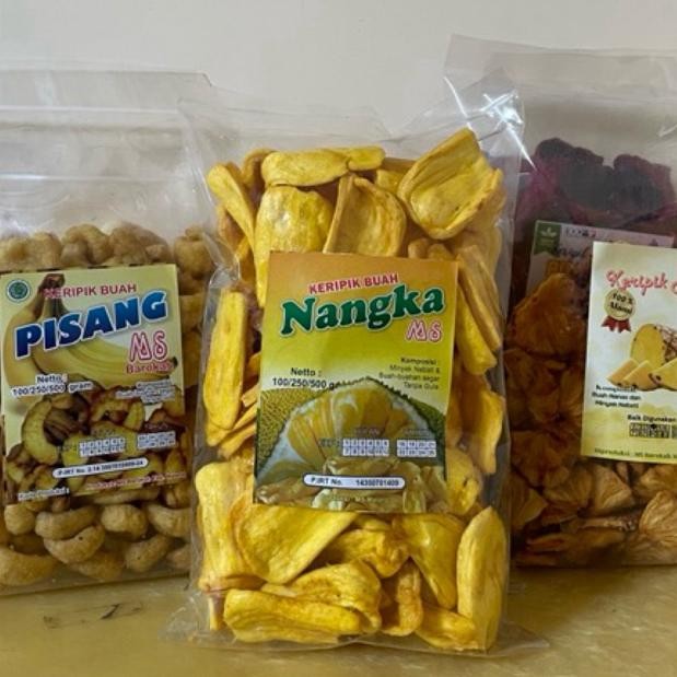 

KERIPIK BUAH NANGKA APEL NANAS RAMBAK PISANG SALAK MANGGA BUAH NAGA BUAH MIX OVEN 100 GRAM SUPER ENAK HARGA PABRIK