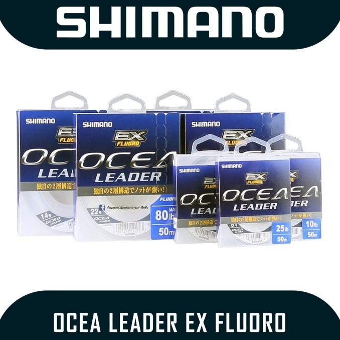 Senar Pancing Leader Shimano Ocea Leader EX Fluoro Terlaris