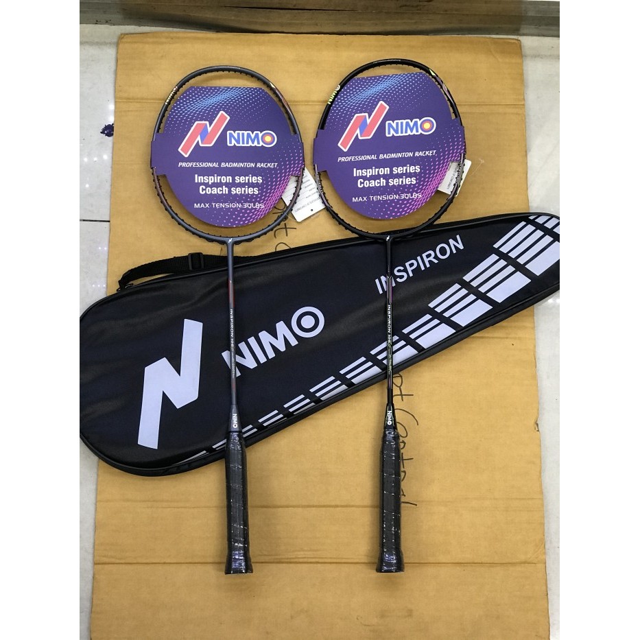 HOT SALE RAKET BULUTANGKIS NIMO INSPIRON ORIGINAL free COVER