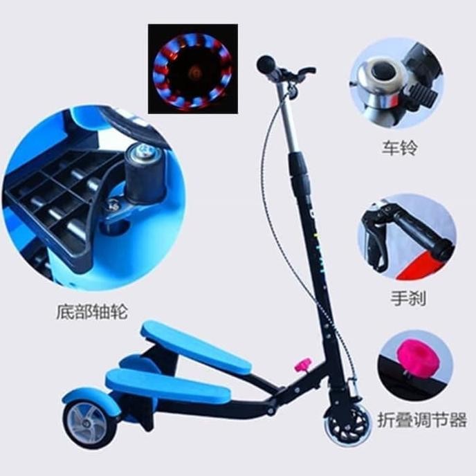 Promo Skuter Otopet Dual Pedal Juara /Scooter Otopet Terbaru