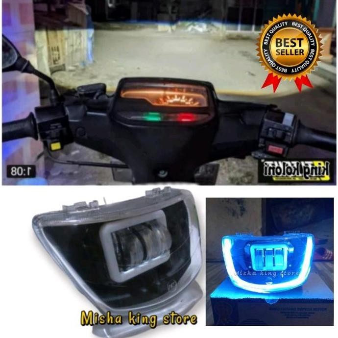 Stiker lampu daymaker fizr f1zr terang Terlaris