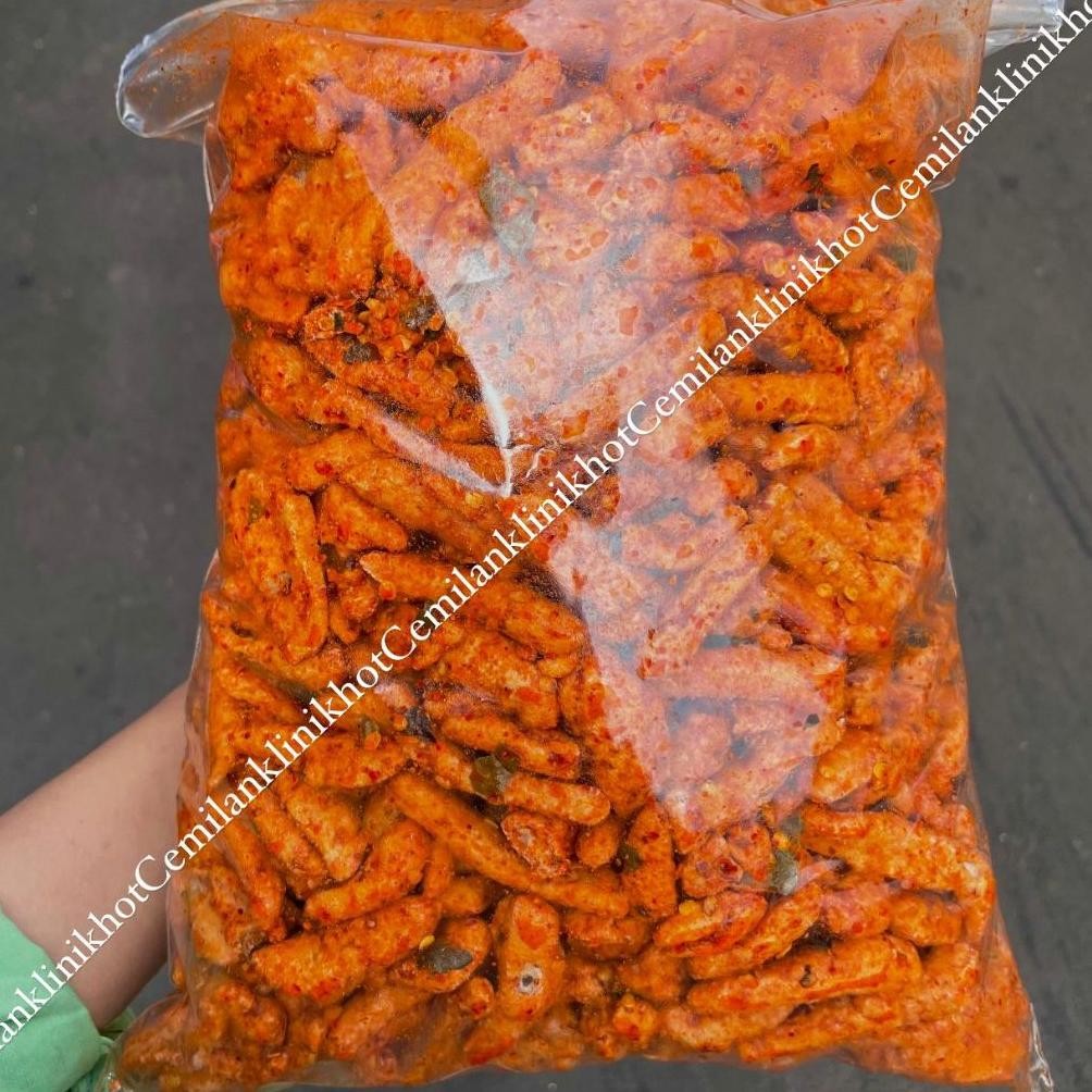 

basreng sultan bandung 1kg viral tiktok basreng pedas daun jeruk 1kg cabe asli