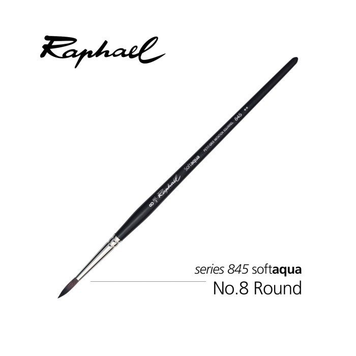 

RAPHAEL 845 SoftAqua No.8 Round Brush