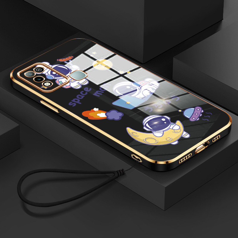 Casing Hp Untuk Infinix Hot 9 Play Hot 10 Play Hot 11 Play Case Casing tali lapisan Kasing Silikon S