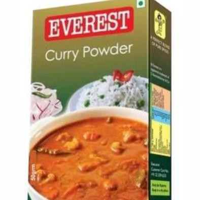 

favorit] CURRY POWDER EVEREST 100G / Bubuk Kari / Bumbu Instan