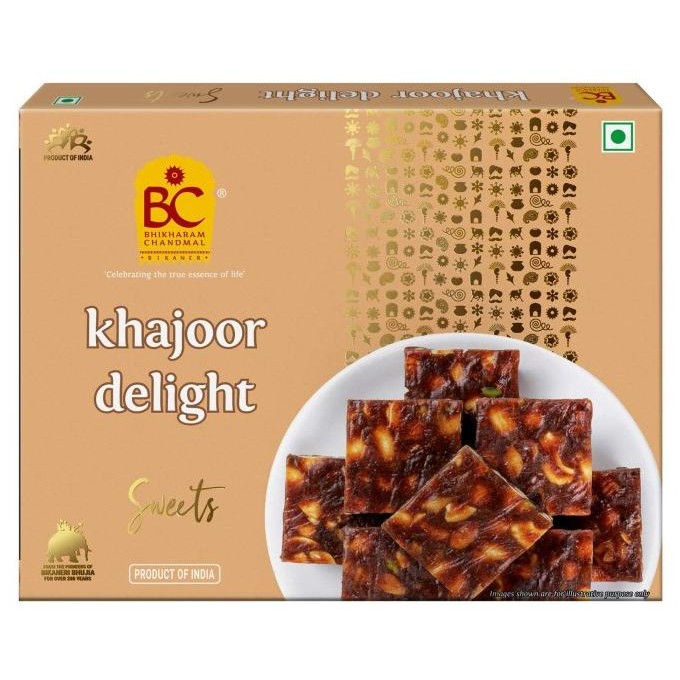 

&<&<&<&] KHAJOOR DELIGHT BHIKHARAM CHANDMAL 250G / Manisan India
