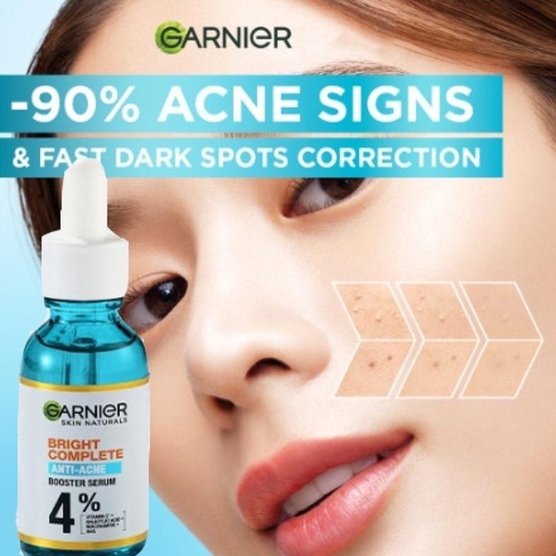 ORI EXP2027Garnier Anti Acne Serum/Garnier Serum Acne/Serum Garnier Anti Acne 30ml /Serum Jerawat da