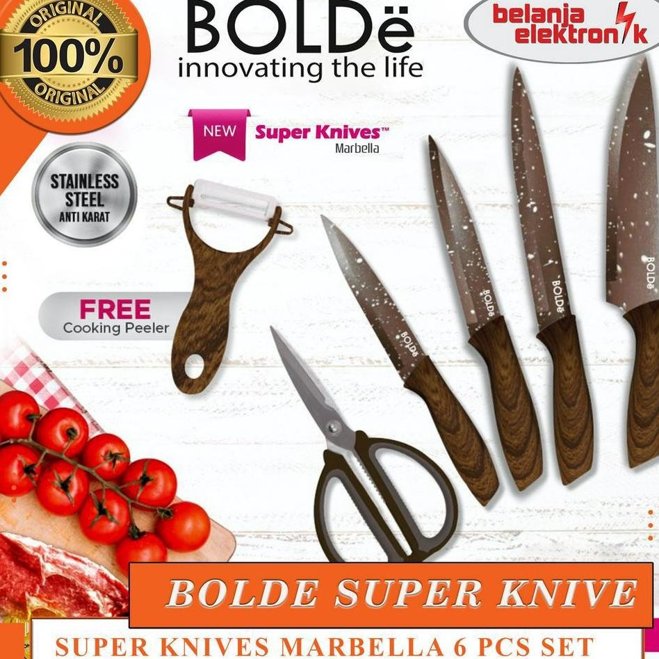 Gunting Dapur Bolde Nive Marbella 6 Pc Et