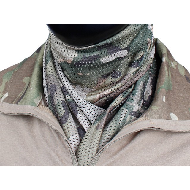 Sorban Sorban Syal Tactical Army motif halus arab