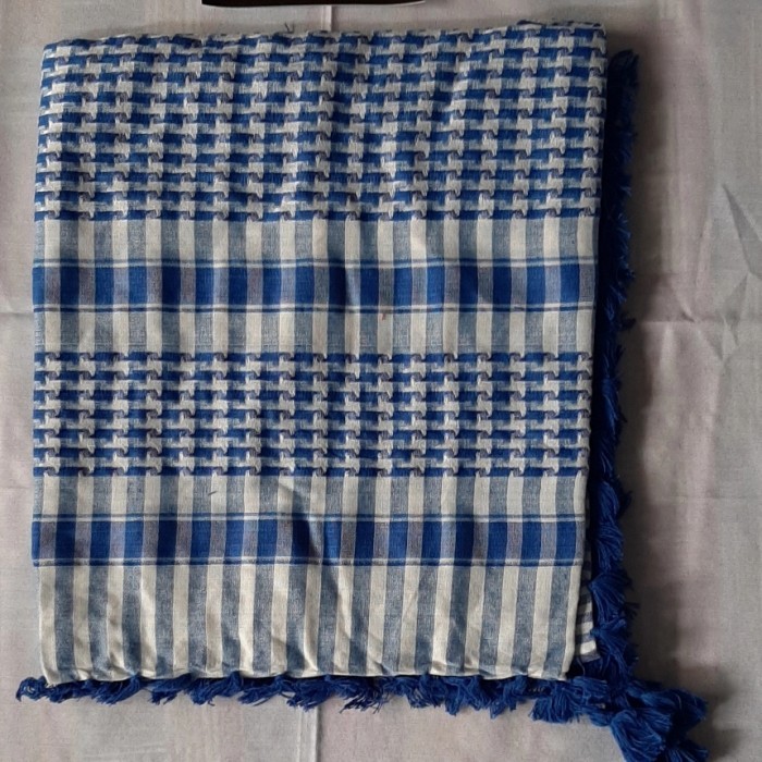 Sorban SORBAN HAJI/SORBAN PALESTIN - Biru halus arab panjang