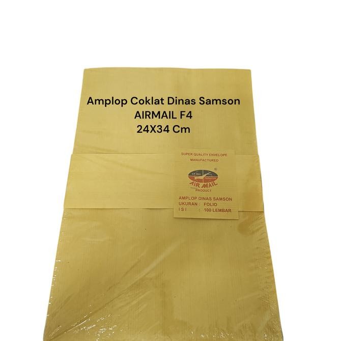 

Sale Amplop Coklat Samson Garis Uk. Folio