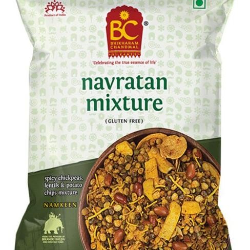 

'+'+'+'+] NAVRATAN MIXTURE BHIKHARAM CHANDMAL 200G / Namkeen / Indian Snacks