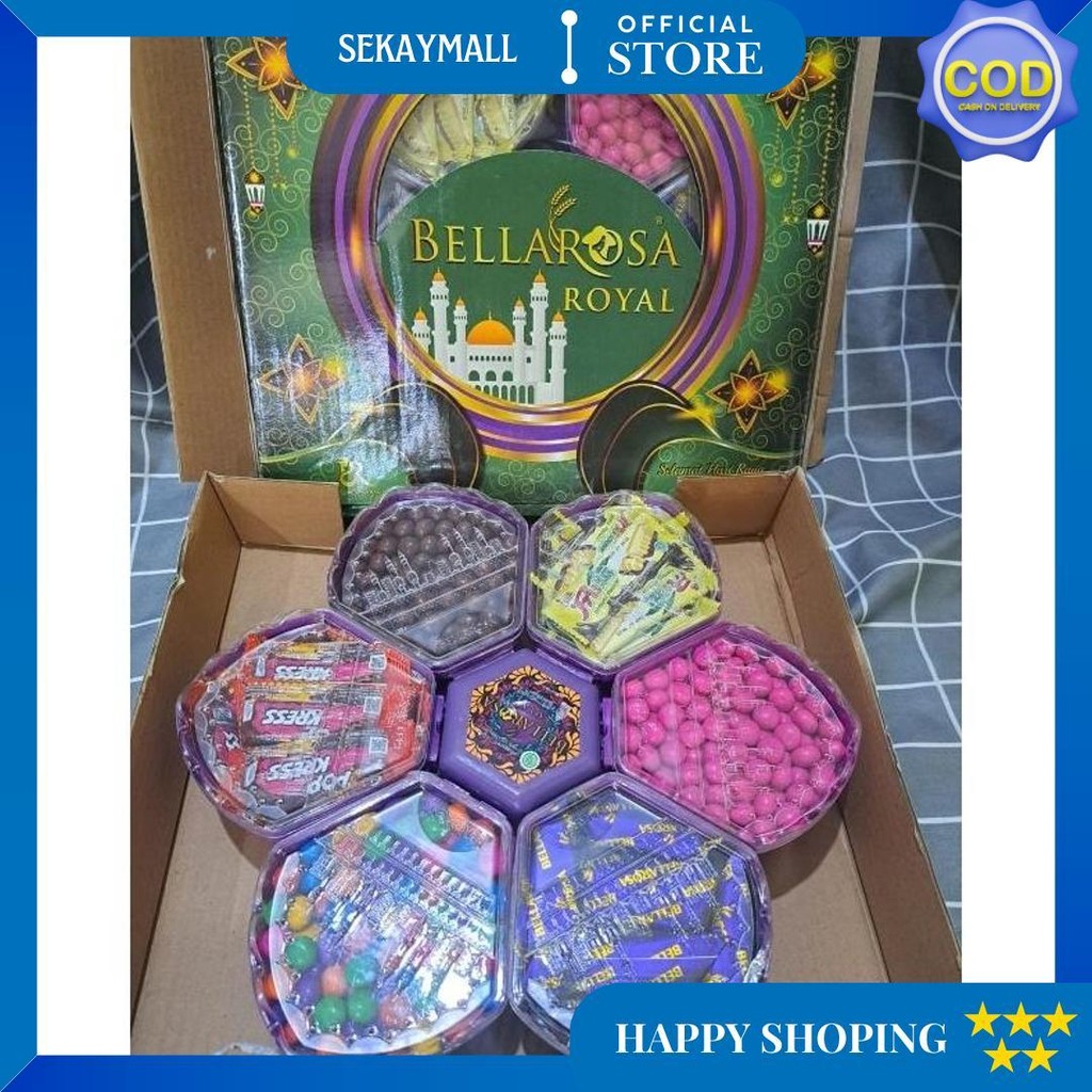 

Hampers Paket Kue Kering Lebaran Bellarosa D Promo 10.10