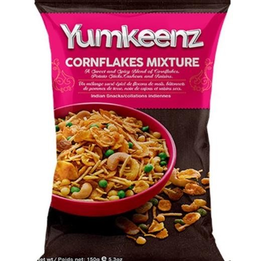 

Ready oke] CORNFLAKES MIXTURE 300g YUMKEENZ BY HALDIRAM'S / Namkeen /Indian Snack