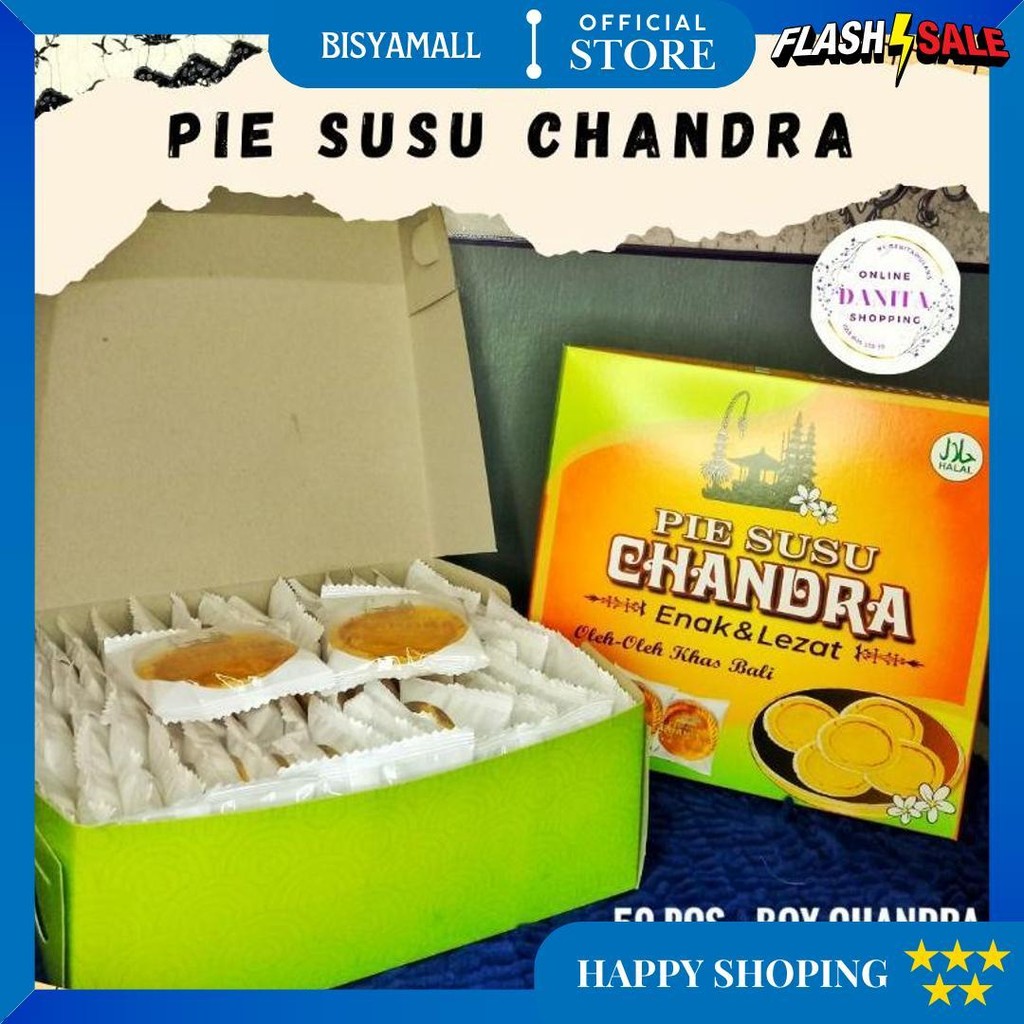 

[Bali] - Pie Susu Chandra Original Free Box D Best Seller