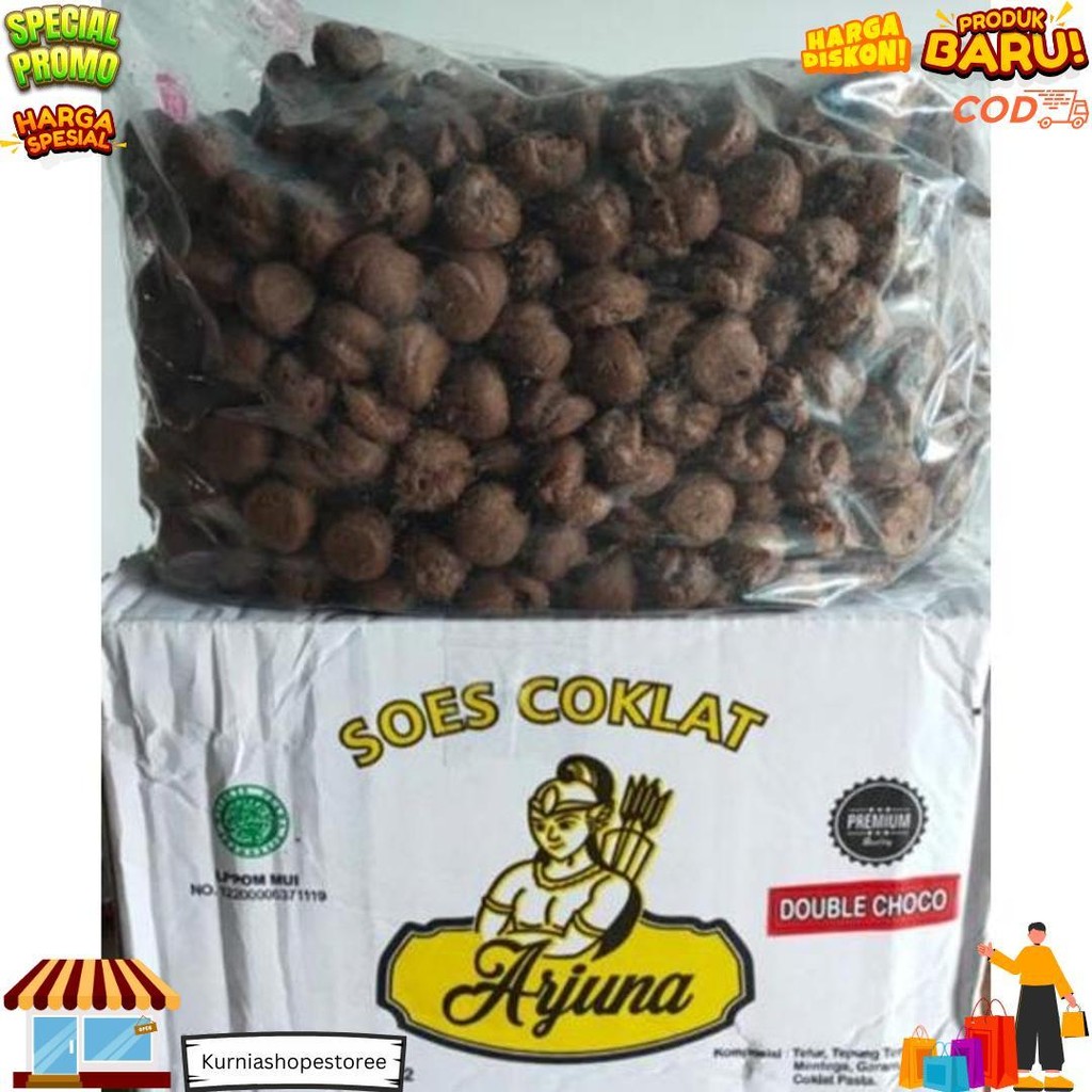 

500Gr Duo Soes Coklat Exp 2026 | Duosus Choco Soes Duosus Kue Sus Kering Coklat Lumer 500Gr - Tokokurmamedan D Promo Puncak