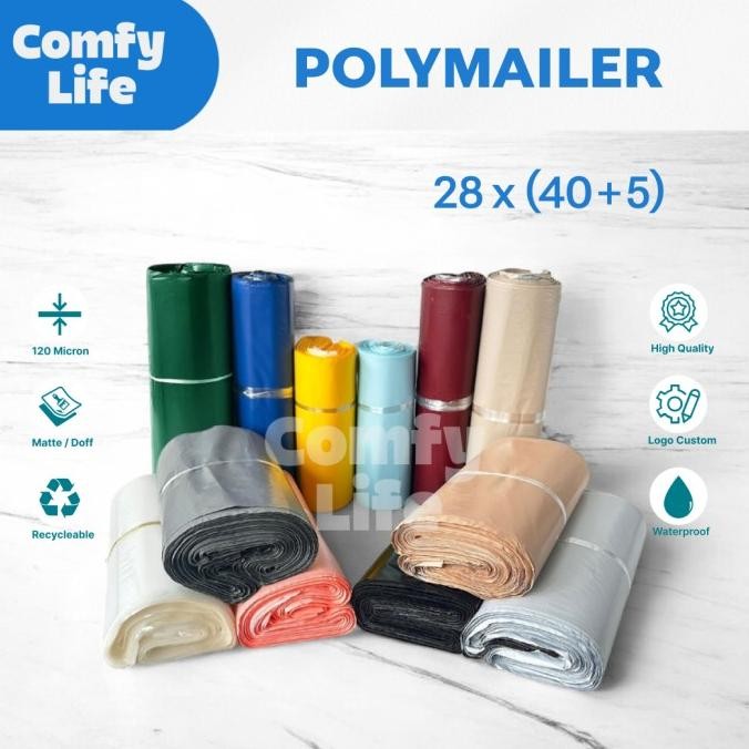 

Sale 28 X 40Cm Polymailer Polybag Kantong Amplop Plastik Packing (Isi 100)