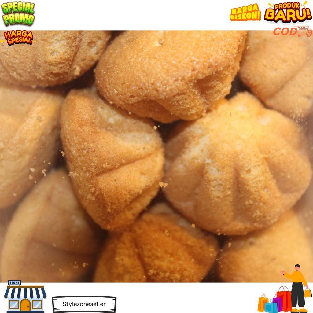 

Makanan Ringan / Cemilan / Kue Bolu Panggang Kering-Yes 320Gr / Halal D Sale