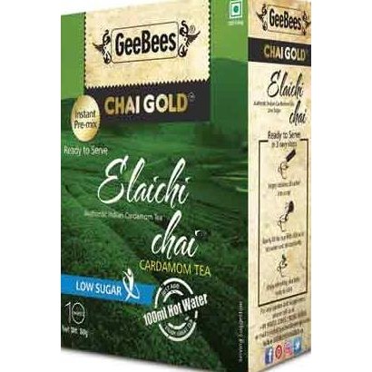 

Ready oke] CHAI GOLD CARDAMOM CHAI GEEBEES 220g (10pcs) / SWEETENED
