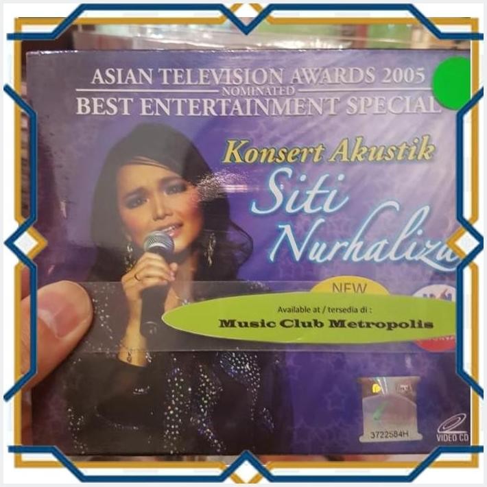 [mus] vcd siti nurhaliza - konsert akustik imported malaysia