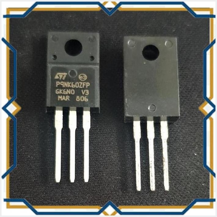 [BSE] TRANSISTOR STP9NK60ZFP P9NK60ZFP MOSFET N-CHANNEL 600V 0.85OHM 7A