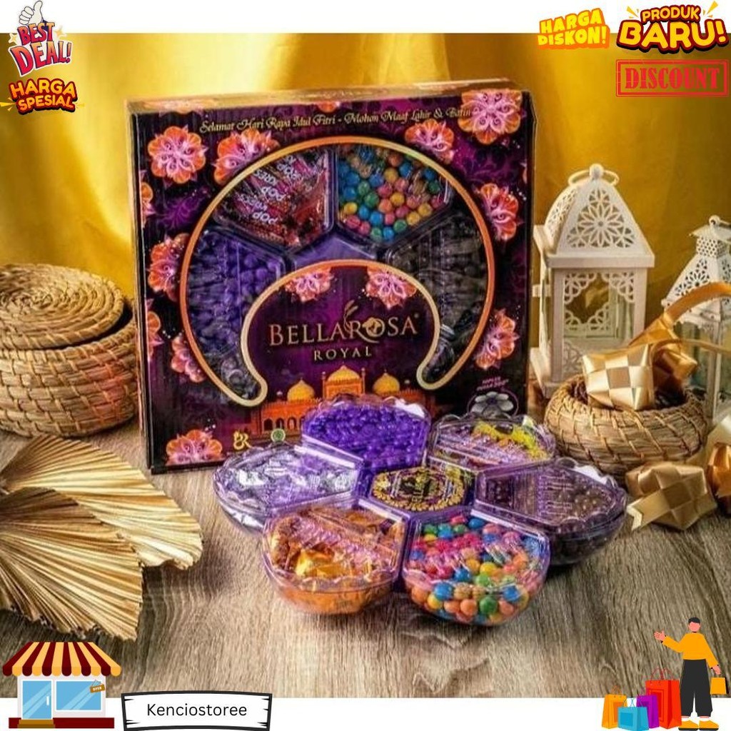 

Parsel Ramadhan Paket Royal Coklat Toples Putar Kue Kering Bellarosa D Best Seller