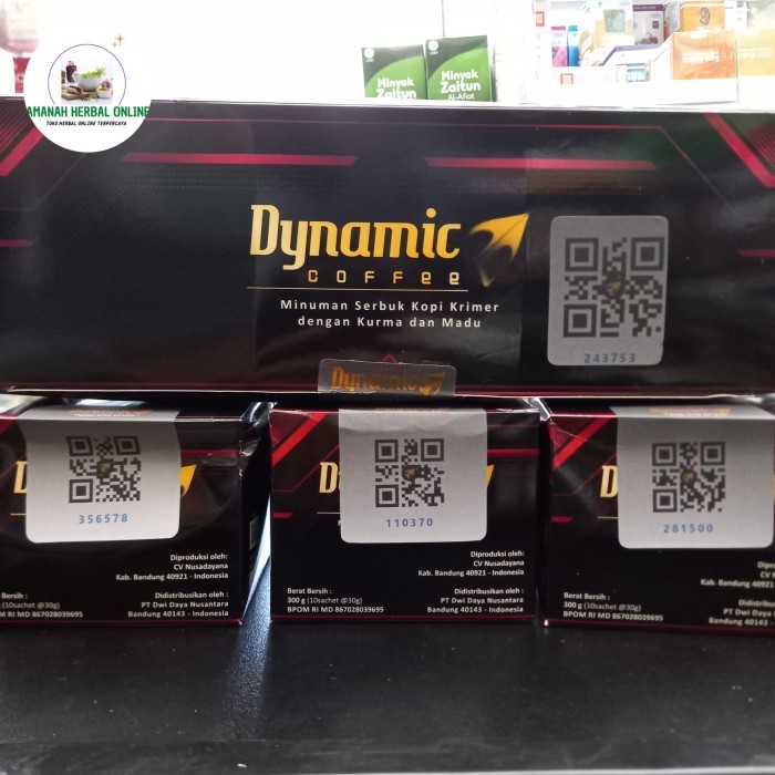 

Dynamik Coffee Kemasan Baru, Kopi Dinamik plus Kurma dan Madu, Stamina Pria, Minuman Kopi Perkasa,