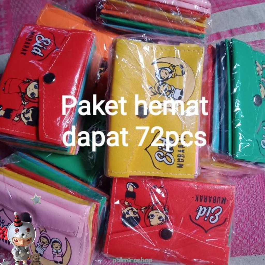 

(Dapat 72Pcs) Amplop Lebaran Lucu Mini/ Dompet Lebaran Kancing Promo