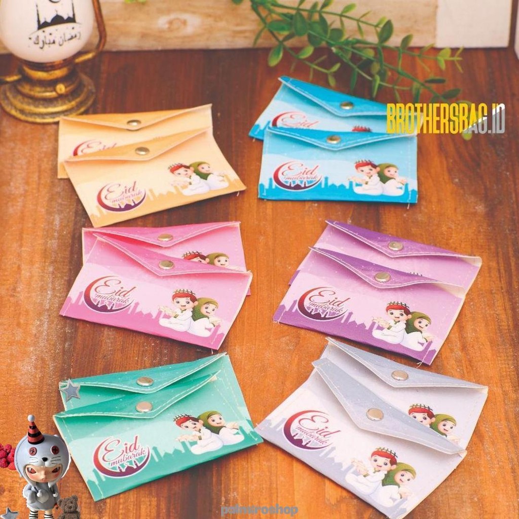 

12 Pcs Dompet Amplop Lebaran Angpao Idul Fitri Dompet Hari Raya Printing Murah