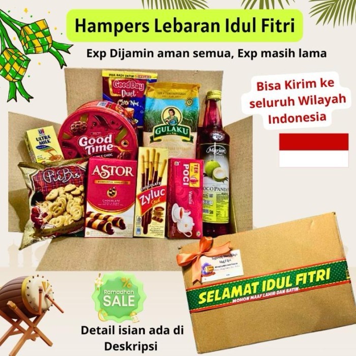 

New! hampers lebaran idul fitri murah makanan - Paket A Lebaran