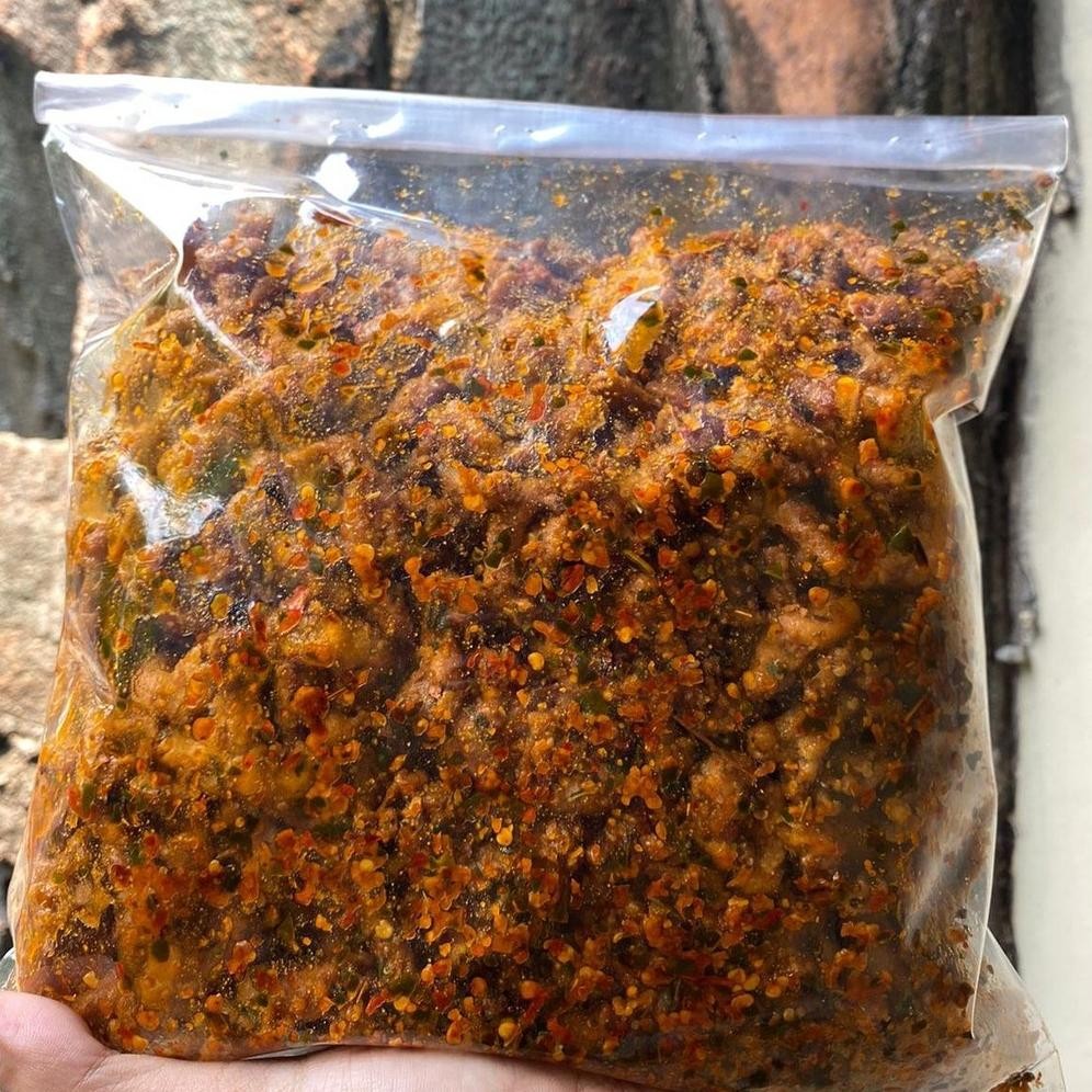 

Usus Crispy bumbu pedas 1 kg (1000 gram)